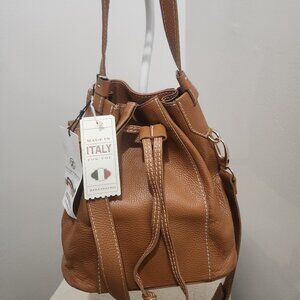 New Leather shoulder or crossbody bag